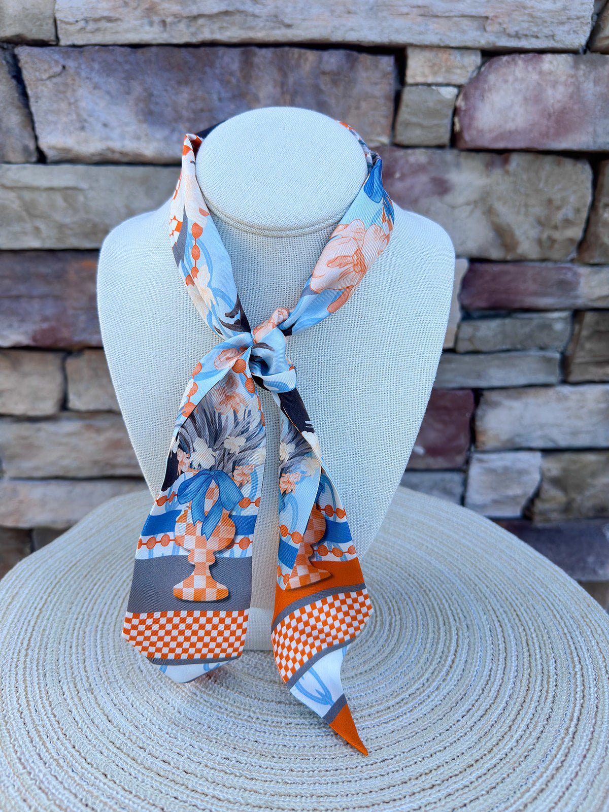 University of Tennessee Gameday Heirloom Scarflette™ - The Pink Pineapple 850