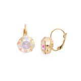 Sorrelli Cushion-Cut Dangle Earrings - Crystal Aurora Borealis