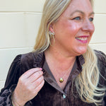 Velvet Elegance Blouse - The Pink Pineapple 850