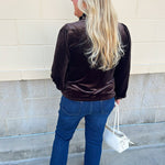 Velvet Elegance Blouse - The Pink Pineapple 850