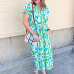 Verdant Muse Maxi Dress - The Pink Pineapple 850