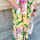 Verdant Whim Colorblock Maxi Dress - The Pink Pineapple 850