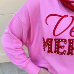 Very Merry Pearl Crewneck - The Pink Pineapple 850
