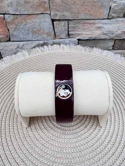 Victory Lane Resin Cuff – FSU Seminoles - The Pink Pineapple 850