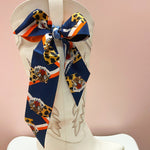Victory Stripes Auburn Tiger Skinny Scarf - The Pink Pineapple 850