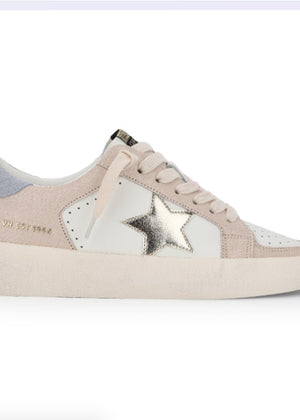 Vintage Havana Reflex Star Sneaker-Blush/Gold | Side View