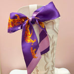 Violet Roar Skinny Scarf - The Pink Pineapple 850