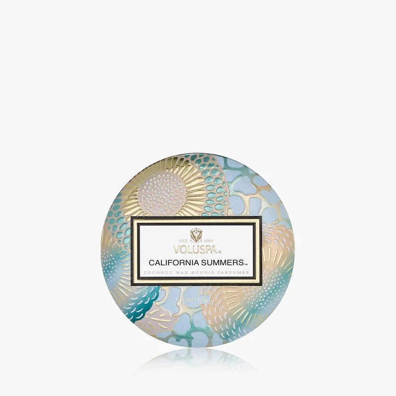 [Voluspa] California Summers Mini Tin Candles - The Pink Pineapple 850