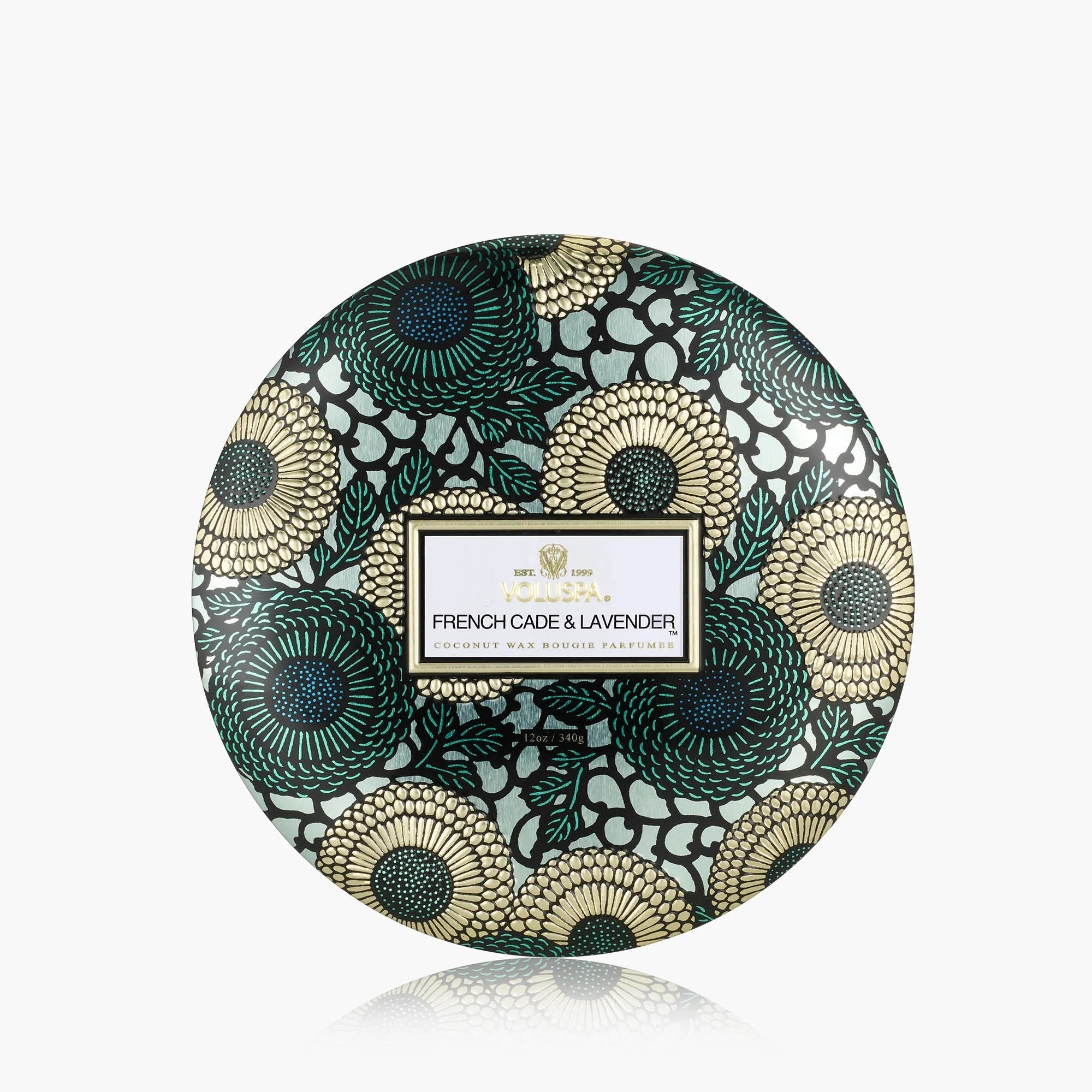 [Voluspa] French Cade Lavender 3 Wick Tin Candle - The Pink Pineapple 850