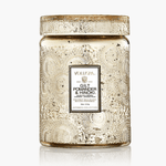 [Voluspa] Gilt Pomander Hinoki 18oz Glass Candle - The Pink Pineapple 850