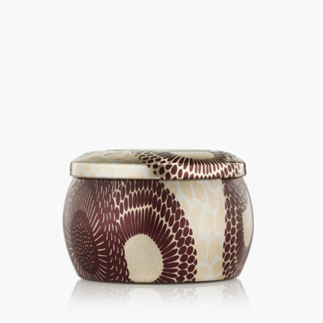 [Voluspa] Gilt Pomander Hinoki Mini Tin Candle - The Pink Pineapple 850