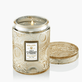 [Voluspa] Gilt Pomander Hinoki Small Glass Jar Candle - The Pink Pineapple 850