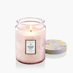 [Voluspa] Panjore Lychee Large Glass Jar Candle - The Pink Pineapple 850