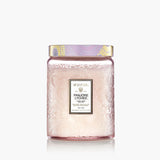 [Voluspa] Panjore Lychee Large Glass Jar Candle - The Pink Pineapple 850
