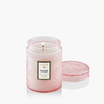 [Voluspa] Panjore Lychee Small Glass Jar Candle - The Pink Pineapple 850