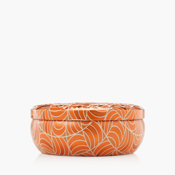 [Voluspa] Spiced Pumpkin Latte 3 Wick Tin Candle - The Pink Pineapple 850