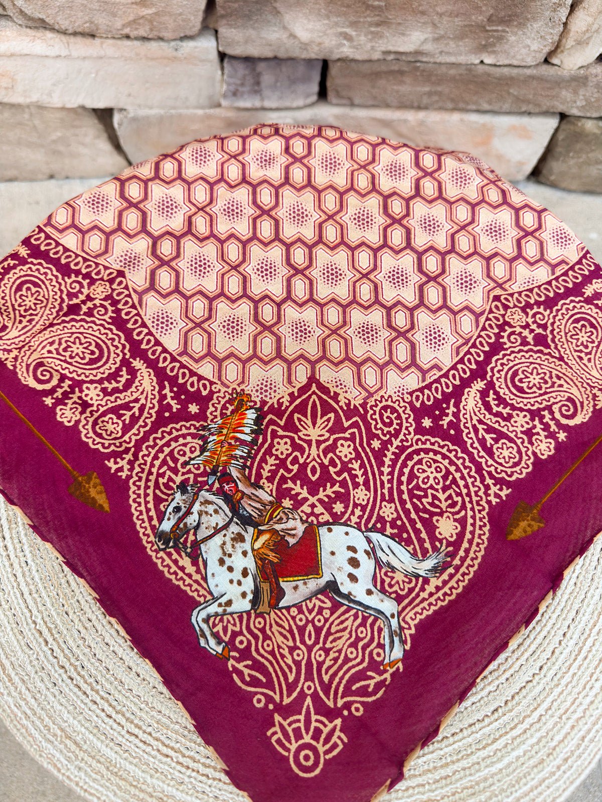 Warrior Pose Bandana - The Pink Pineapple 850