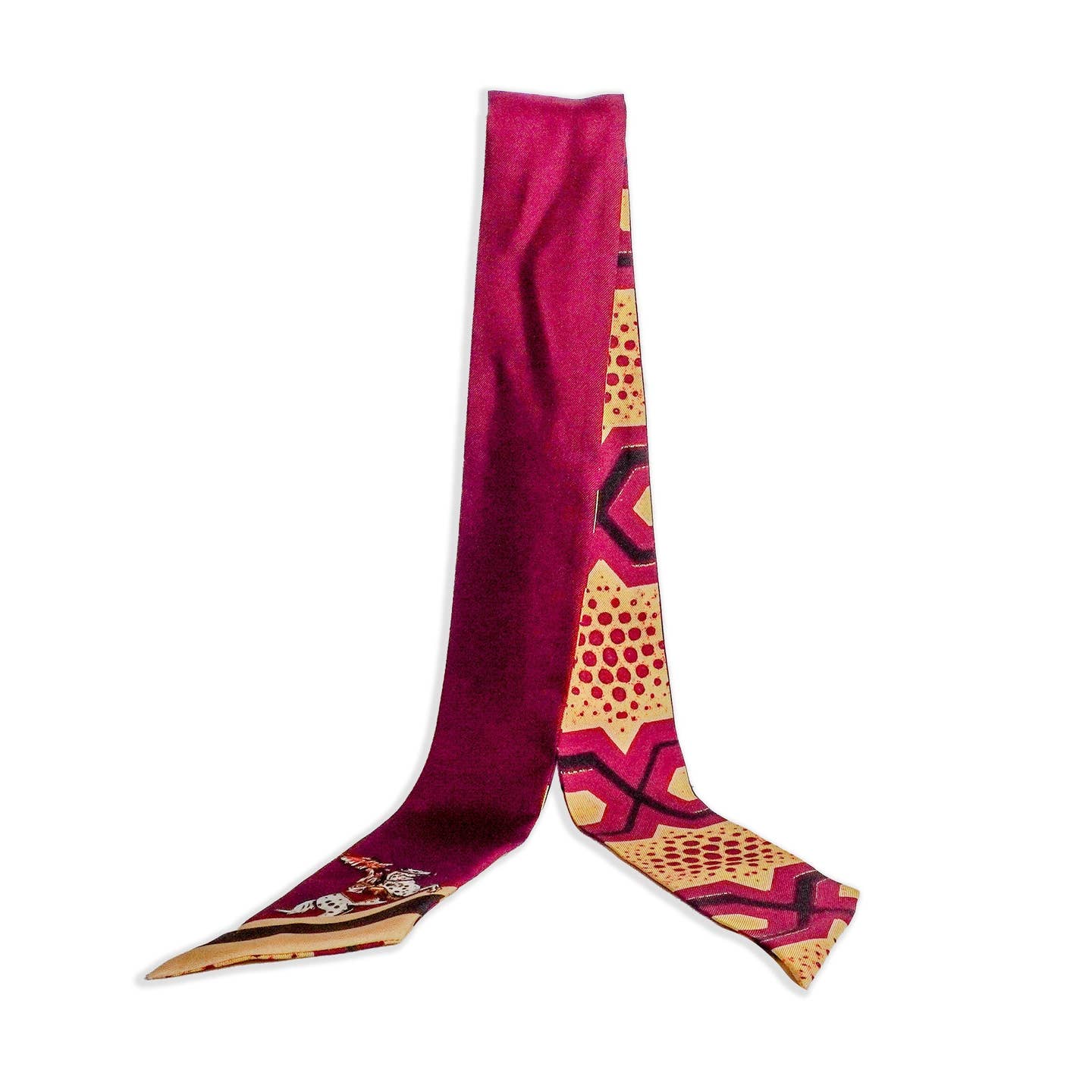 Warrior Pose FSU Skinny Scarf - The Pink Pineapple 850