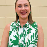 Water Resistant Gold Beaded and Open Oval Chain Necklace - The Pink Pineapple 850