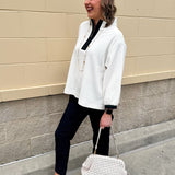 Weekend Courtside Quarter - Zip Pullover - The Pink Pineapple 850