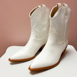 Western Luxe Kinsey Booties - The Pink Pineapple 850