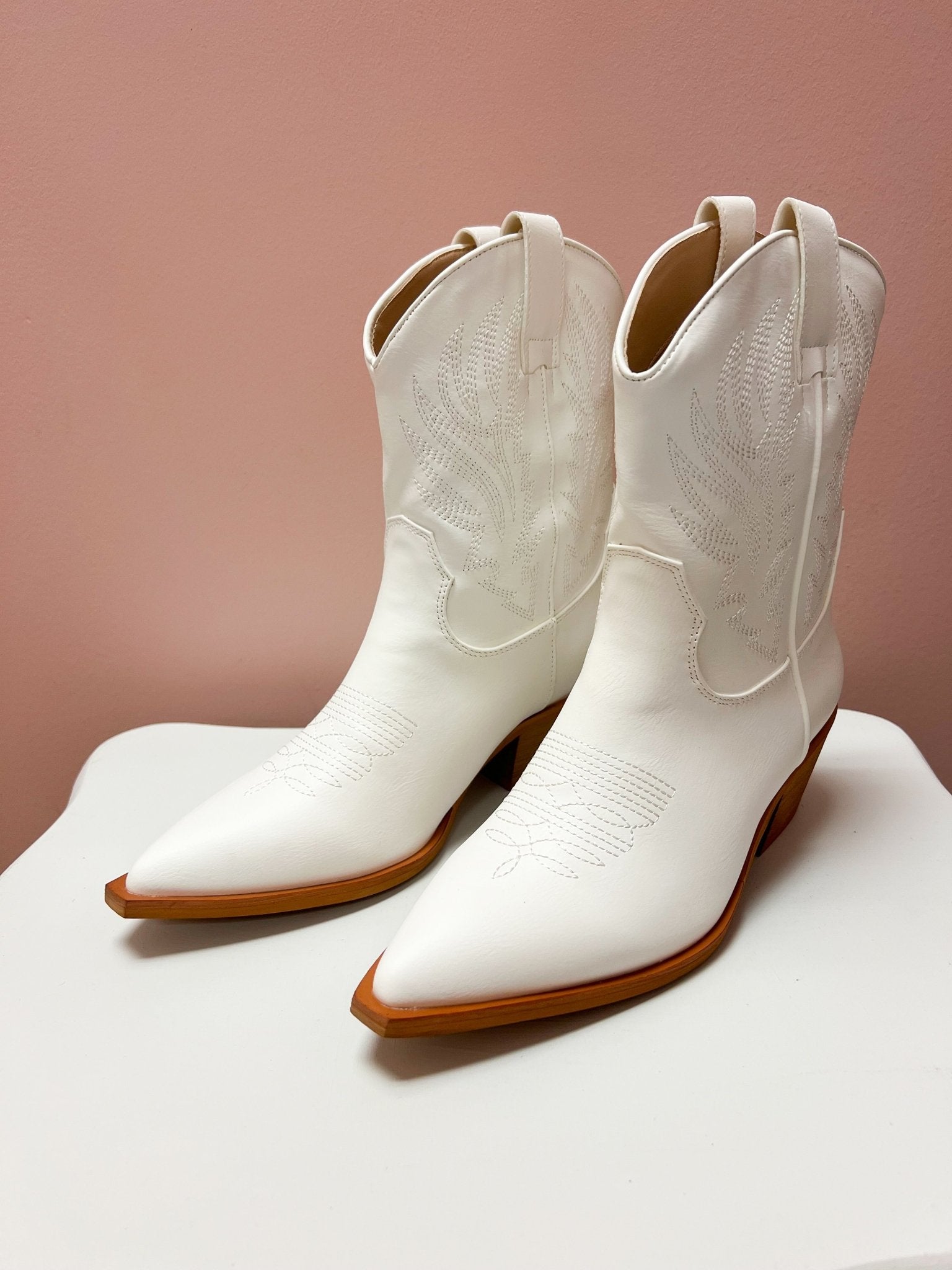 Western Luxe Kinsey Booties - The Pink Pineapple 850