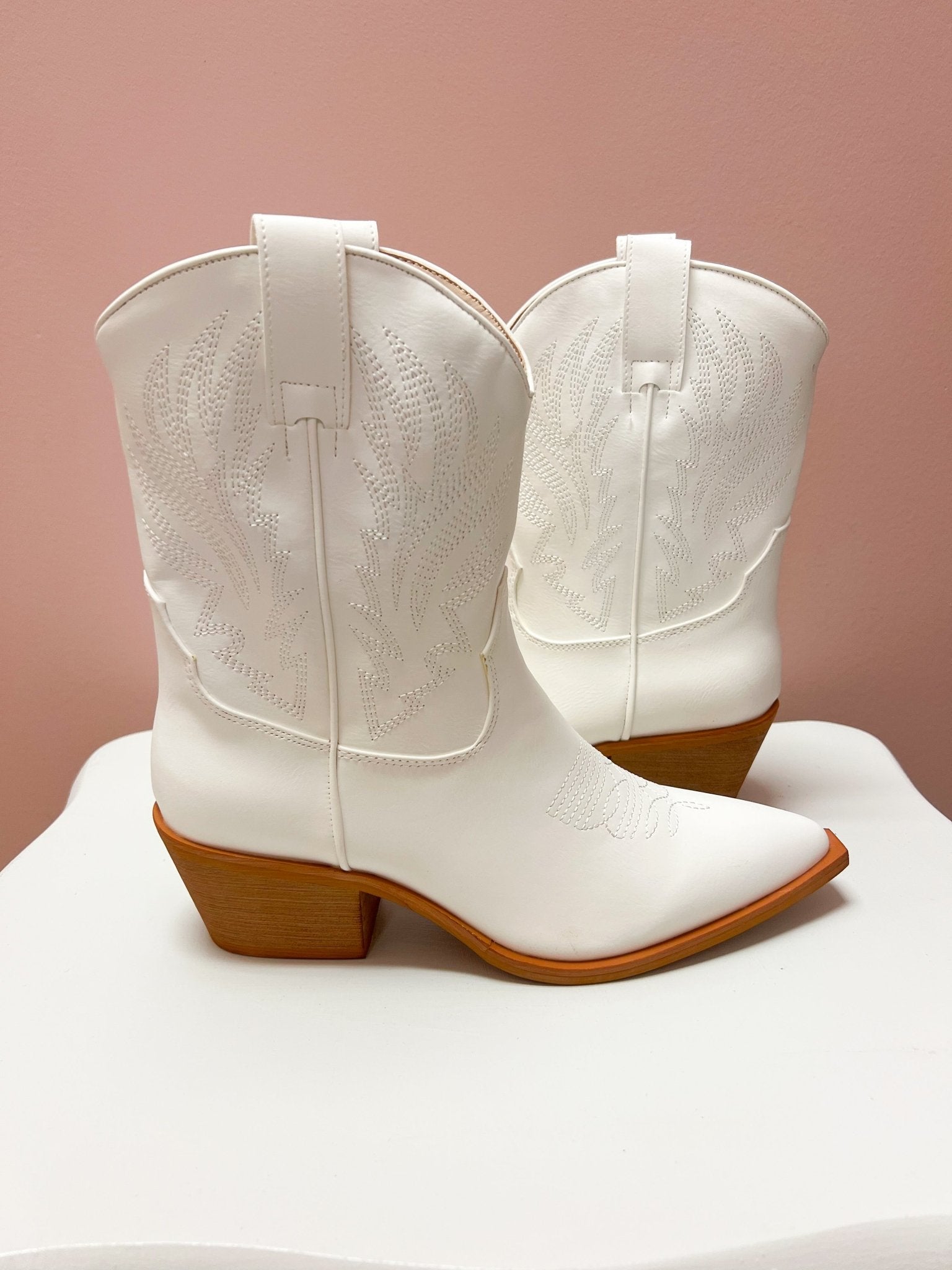Western Luxe Kinsey Booties - The Pink Pineapple 850