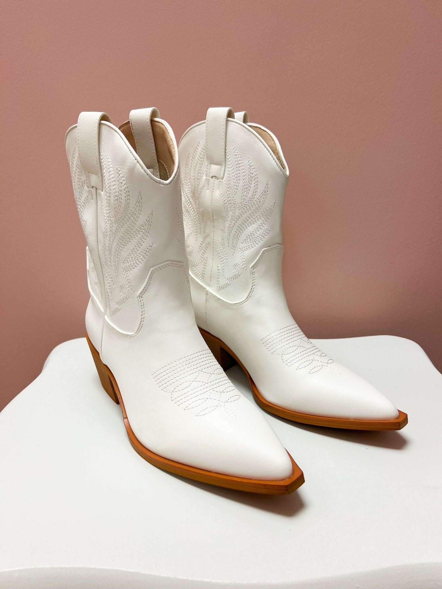 Western Luxe Kinsey Booties - The Pink Pineapple 850