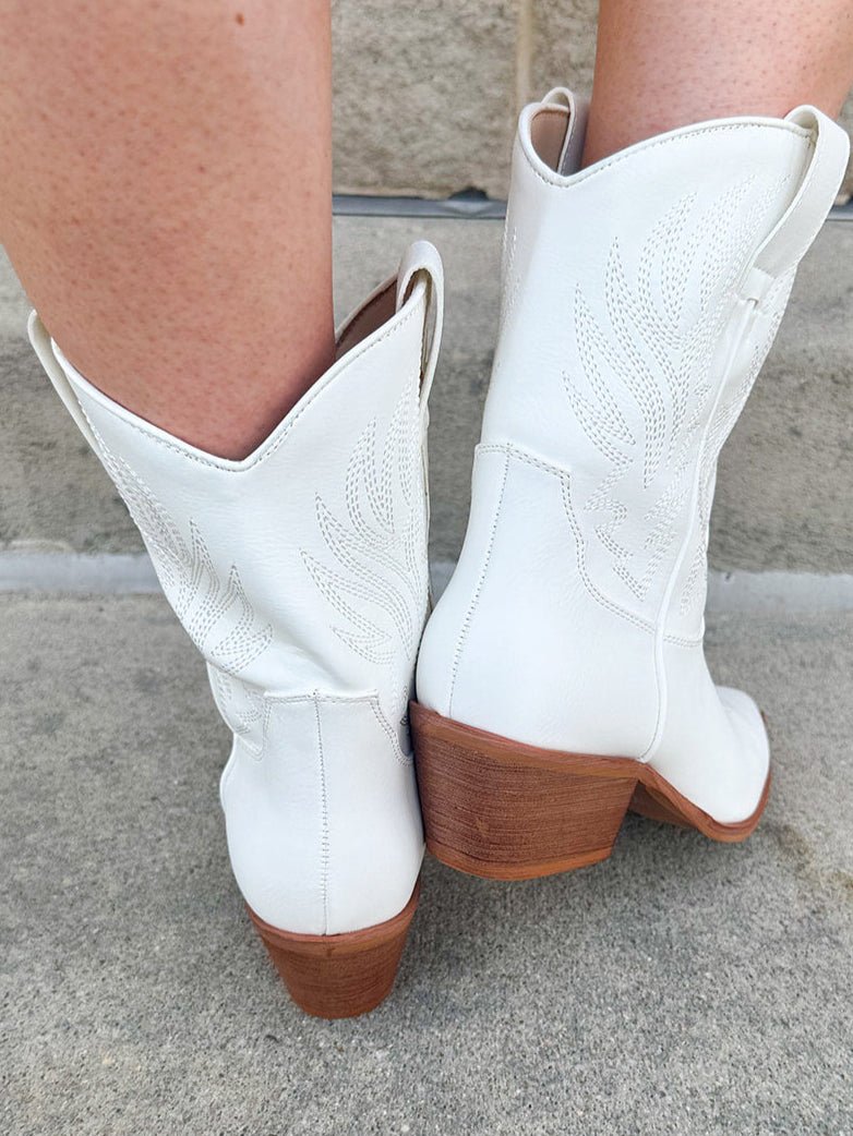 Western Luxe Kinsey Booties - The Pink Pineapple 850