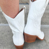 Western Luxe Kinsey Booties - The Pink Pineapple 850