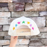 “What’s The Best That Could Happen” Cream Trucker Hat - The Pink Pineapple 850