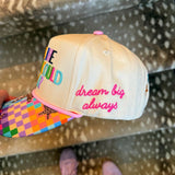 “What’s The Best That Could Happen” Cream Trucker Hat - The Pink Pineapple 850