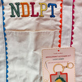 When Life Gives You Lemons Needlepoint Keychain Kit - The Pink Pineapple 850