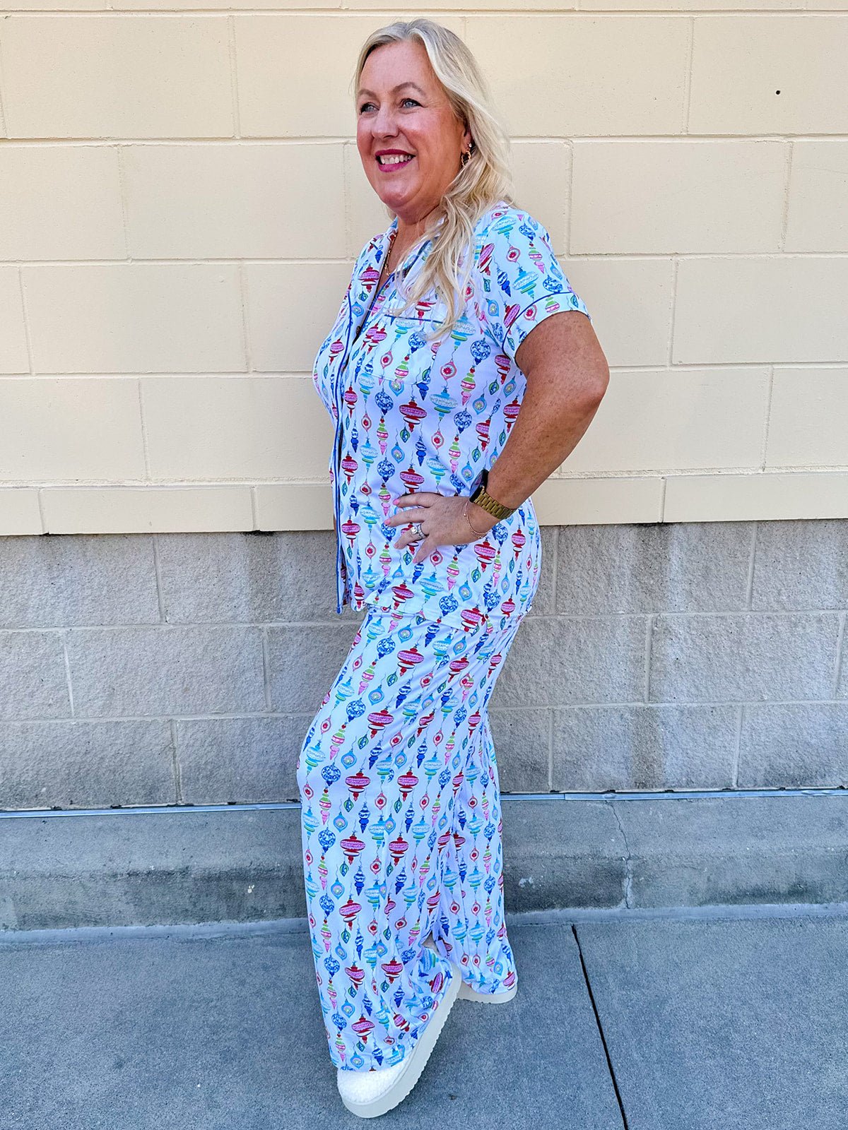 Whimsical Wonders Pajama Set - The Pink Pineapple 850