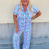 Whimsical Wonders Pajama Set - The Pink Pineapple 850