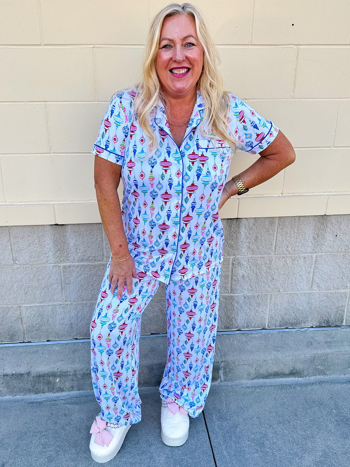 Whimsical Wonders Pajama Set - The Pink Pineapple 850