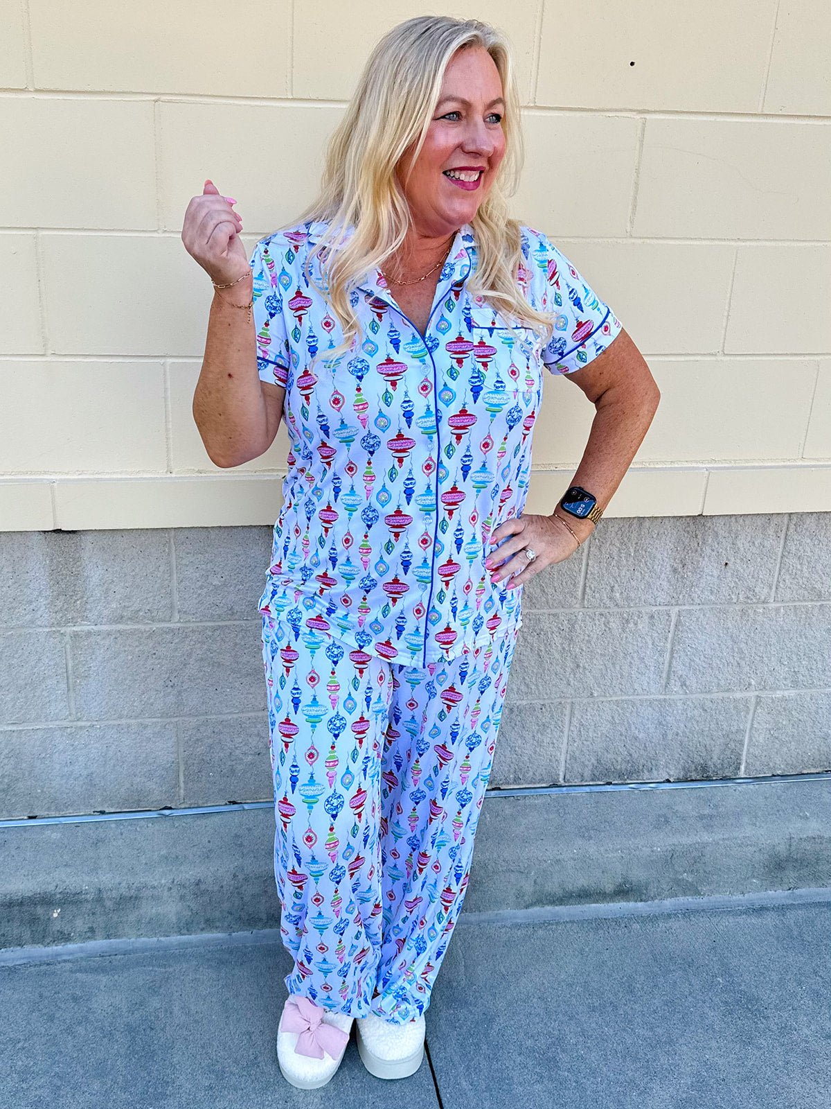 Whimsical Wonders Pajama Set - The Pink Pineapple 850