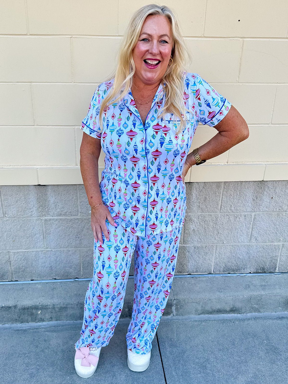 Whimsical Wonders Pajama Set - The Pink Pineapple 850