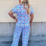 Whimsical Wonders Pajama Set - The Pink Pineapple 850