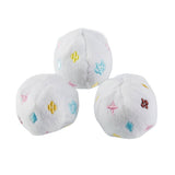 White Chewy Vuiton Trunk Activity House Dog Toy - The Pink Pineapple 850