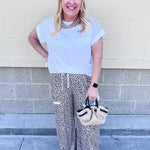 Wild Ease Terry Knit Pants - The Pink Pineapple 850