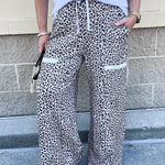 Wild Ease Terry Knit Pants - The Pink Pineapple 850