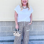 Wild Ease Terry Knit Pants - The Pink Pineapple 850