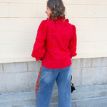 Wild Streak Holiday Denim Pants - The Pink Pineapple 850