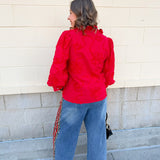Wild Streak Holiday Denim Pants - The Pink Pineapple 850