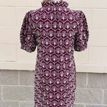 Wildflower Wine Dress - The Pink Pineapple 850