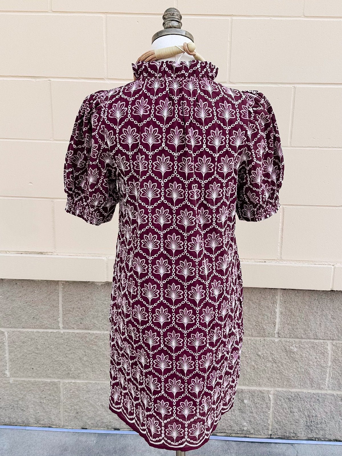 Wildflower Wine Dress - The Pink Pineapple 850
