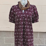 Wildflower Wine Dress - The Pink Pineapple 850
