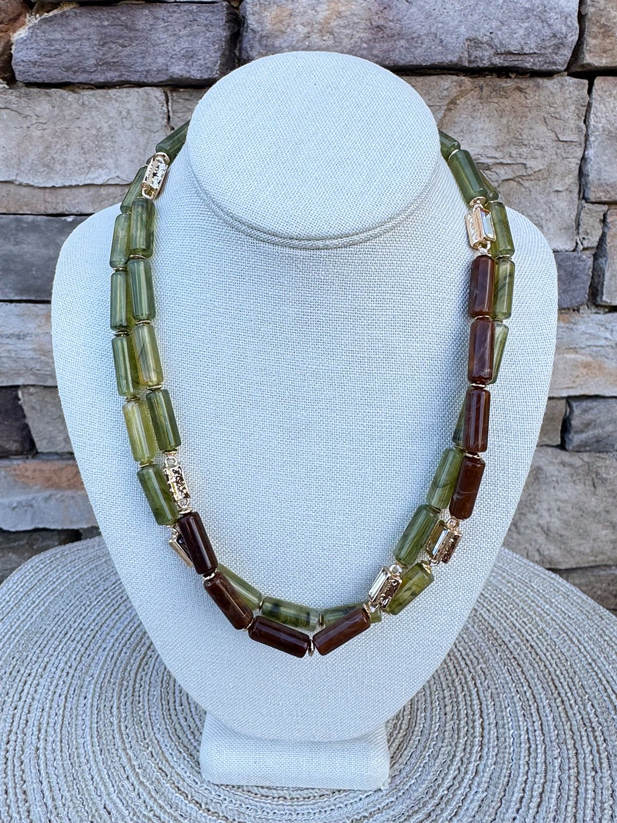Wildwood Beaded Necklace - The Pink Pineapple 850