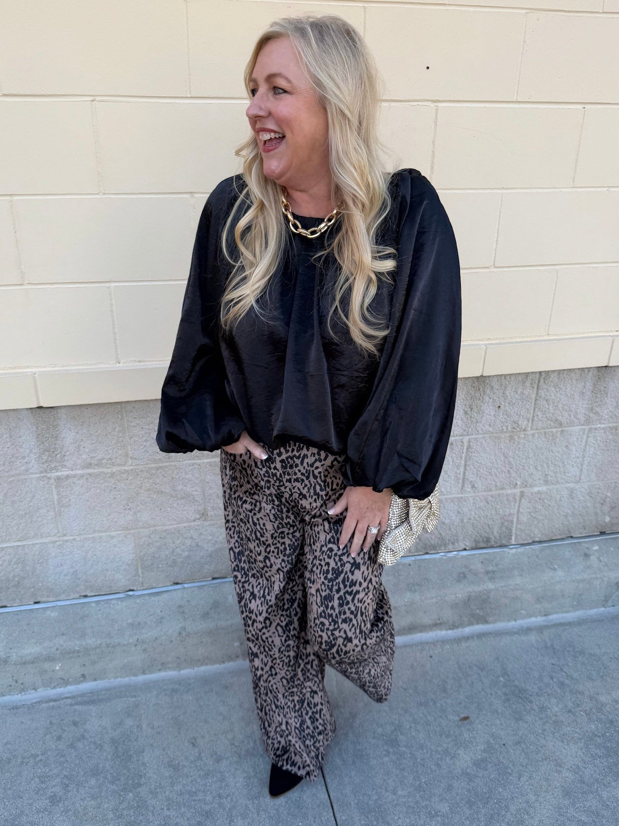 Wildwood Stroll Wide - Leg Pants - The Pink Pineapple 850